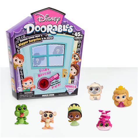 Buy Disney Doorables Multi Peek Series 6 Jeweled Disney Princess Characters, Includes 5, 6, or 7 ...