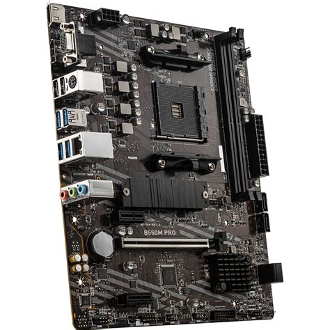 MSI B550M PRO Mini-ATX Motherboard B550M PRO B&H Photo Video