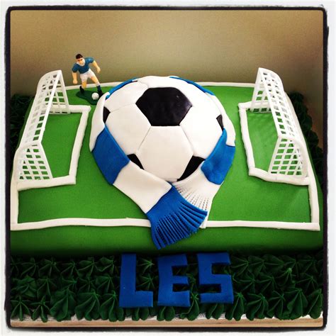 Football Pitch & Ball Cake | Football cake, Football pitch, Football