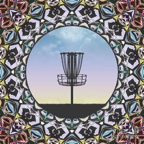 Disc Golf Basket #1 Digital Art by Phil Perkins - Fine Art America