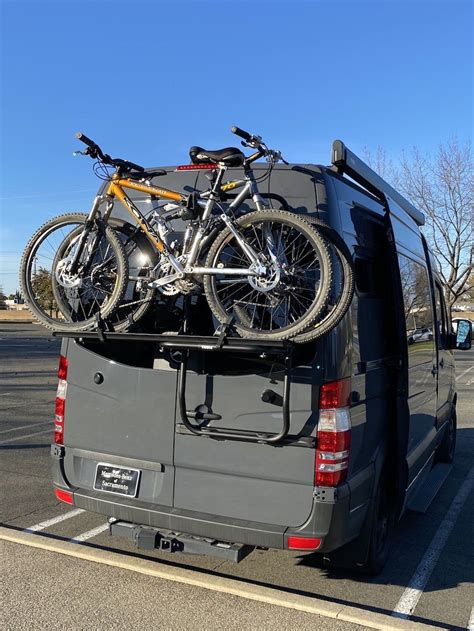 Van-Specific Thule Bike Rack for Promaster and Sprinter - OurKaravan