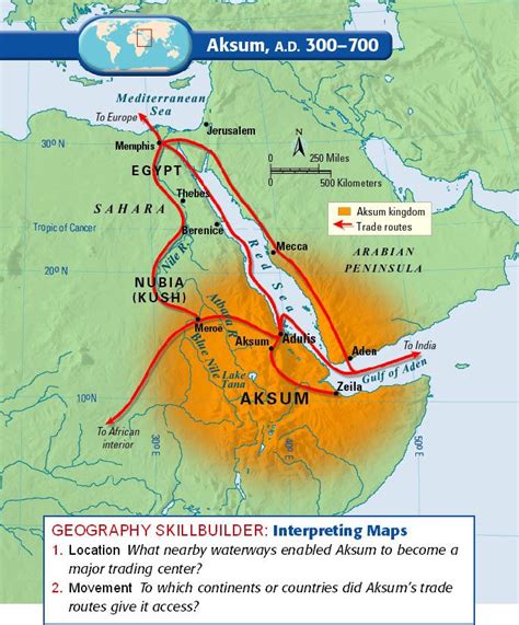 aksum map | Click the links below to access the maps from Unit 2. | DNA Tested African ...