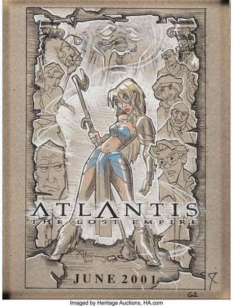 Atlantis: The Lost Empire Early Theatrical Advance Concept Art by | Lot #16117 | Heritage Auctions