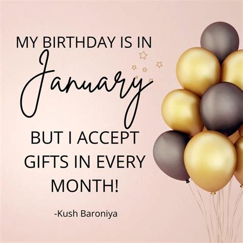 January Birthday Quotes