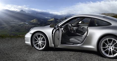 2012 silver Porsche 911 Carrera wallpapers