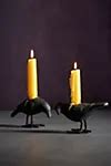 Crow Candle Holder | Anthropologie