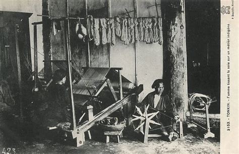 Vietnamese Silk Weaver Loom (Photos Prints, Framed, Posters, Cards, Puzzles,...) #11576235