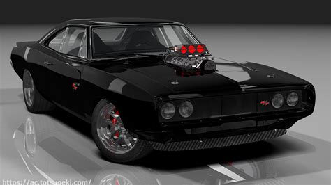 【Assetto Corsa】ダッジ・チャージャー Fast & Furious 1970 | Dodge Charger Fast & Furious 1970 | アセットコルサ car mod