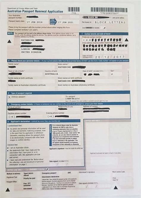 How to Renew your Australian Passport in the UK