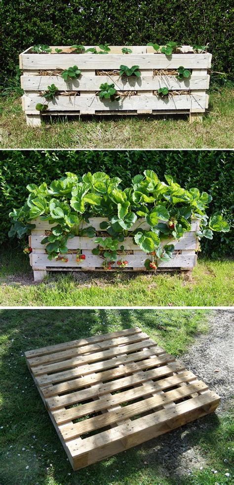 15 DIY Garden Planter Ideas Using Wood Pallets - Hative