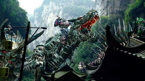 Transformers 4 Dinobots Scene - YouTube