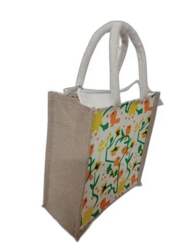 Customized Logo Printed Jute Bags at Rs 100/piece in Kolkata | ID ...