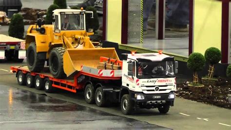 RC CONSTRUCTION SIDE, BIG LOAD,RC REALISTIC, RC TRUCKS CARGO DIESEL WHEELLOADER FLATBED - YouTube