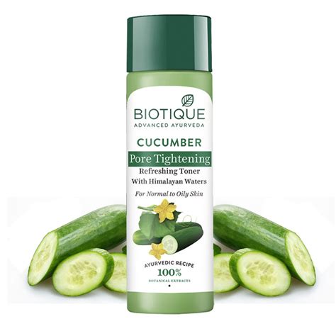 Biotique Bio Cucumber Pore Tightening Toner With Himalayan Waters: Buy ...