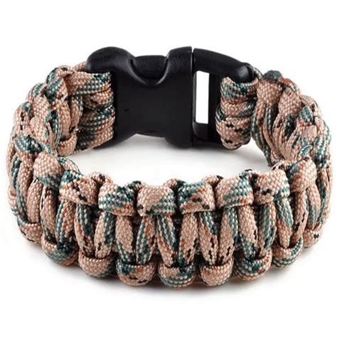 Wholesale 6 Pcs 550 Paracord Parachute Cord Military Survival Bracelet ...