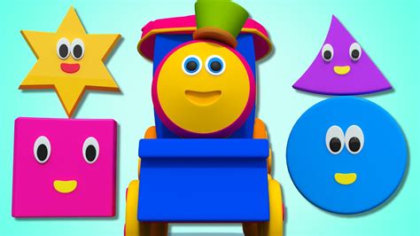 Bob The Train | Shapes Song For Childrens | Learn Shapes by Bob The ...