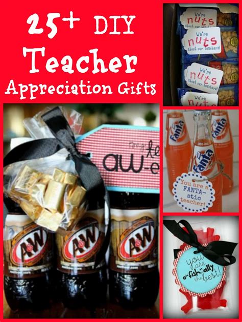 25 Budget Friendly Homemade DIY Teacher Appreciation Gift Ideas