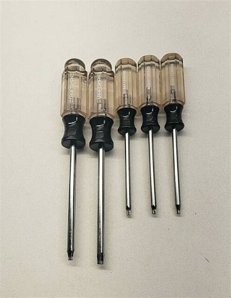 Craftsman 5 Piece Torx Screwdriver Set (9-41404) for sale online | eBay