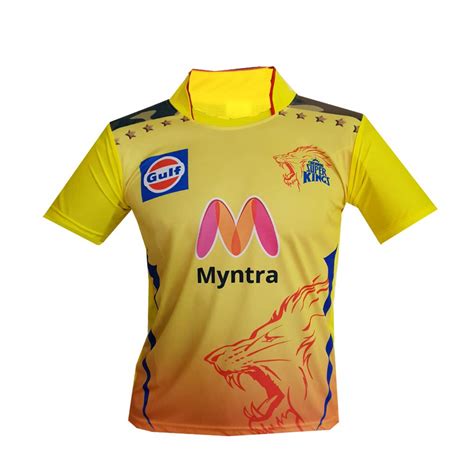 Chennai Super Kings IPL Cricket Jersey 2022 (CSK 2022 IPL Jersey) (X-Small 36 Inches) Clothing ...