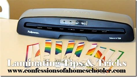 Laminating Tips & Tricks - Confessions of a Homeschooler