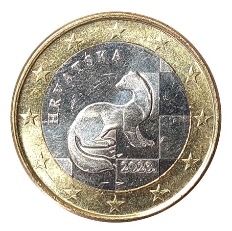 1 Euro (2nd map) - Croatia – Numista