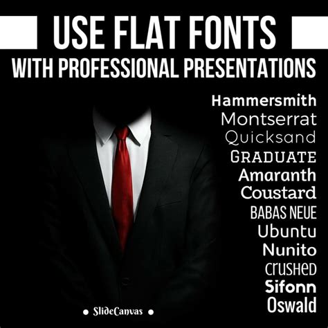 Use Flat Fonts with Professional Presentations. ~ Font Used : Babas Neue ‪#‎Presentation ...