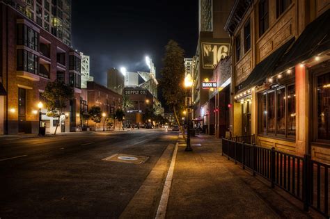 City Street Backgrounds At Night - Wallpaper Cave