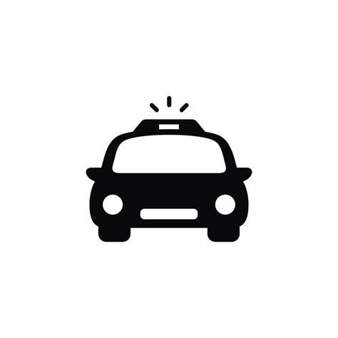 Police car icon isolated on white background 21733983 Vector Art at Vecteezy