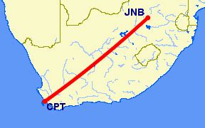 Cheap Flights from Johannesburg to Cape Town | JHB-CPT