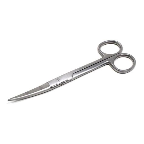 Trusted Manufacturer and Supplier of Dressing Scissors (Curved) Sharp/Sharp | IndoSurgicals