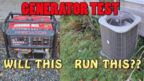 Choosing the Right-Sized Generator for Central Air Conditioning | Actualizado mayo 2024