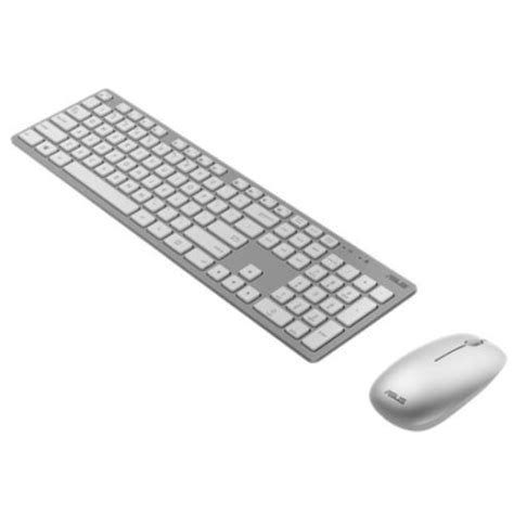 Asus W5000 Wireless Keyboard and Mouse Desktop Kit, Multimedia, Low ...