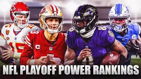 NFL Playoff Power Rankings: Ravens coast into Championship Round as ...