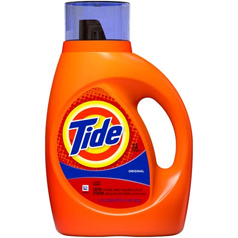 Tide Liquid Detergent, 2X Ultra, Original Scent, 50 fl oz (1.56 qt) 1.47 lt