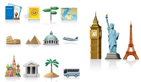 Vector Freebie: Exclusive Travel Icon Set -DesignBump