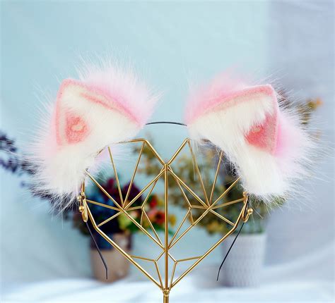 Pink Cat Ear | Etsy