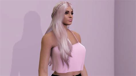 Braid with long hairstyle for MP Female - GTA5-Mods.com