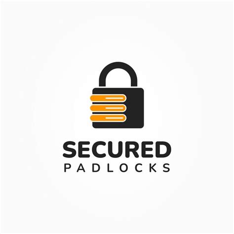 Premium Vector | Digital lock logo or security logo design with lock ...