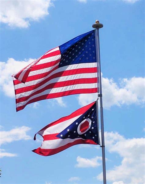 Fly Breeze 3x5 Foot Ohio State Flag - Anley Flags