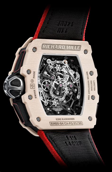 Introducing: The Richard Mille RM50-04 Kimi Räikkönen