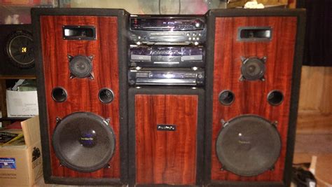 Welton Pro Studio Speakers With Techwood Receiver, Tape Deck, and CD ...