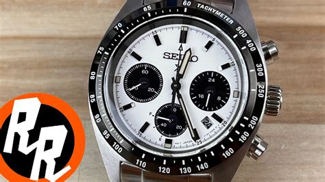 Seiko SSC813 Solar Panda Chronograph - YouTube