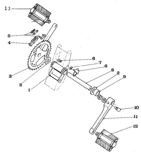 Bicycle Pedal Parts