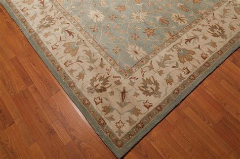 New Pottery Barn Malika Porcelain blue Hand Tufted Wool Rugs carpet 5x8 ...