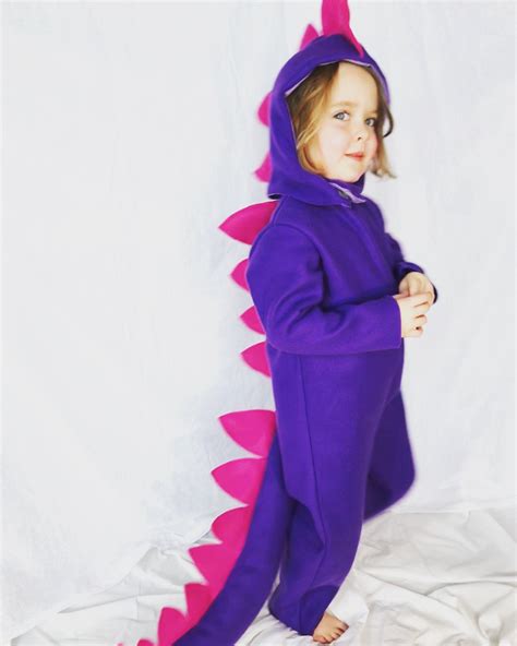 Dinosaur Halloween Costume Purple and Pink Dino kids costume | Etsy ...