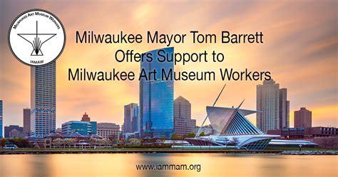 Milwaukee Mayor Tom Barrett offers support to Milwaukee Art Museum ...