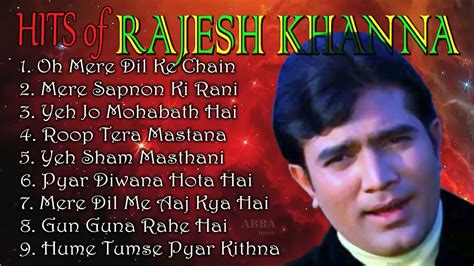 Rajesh khanna old hits|old hindi gaane |Romantic king Rajesh khanna|hindi old songs | hindi old ...