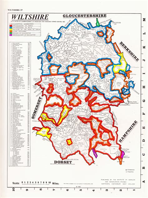 Map Of Wiltshire County England | secretmuseum