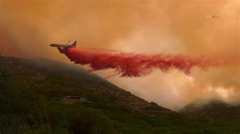 This map shows where the Bonny Fire is burning near Aguanga – Redlands ...