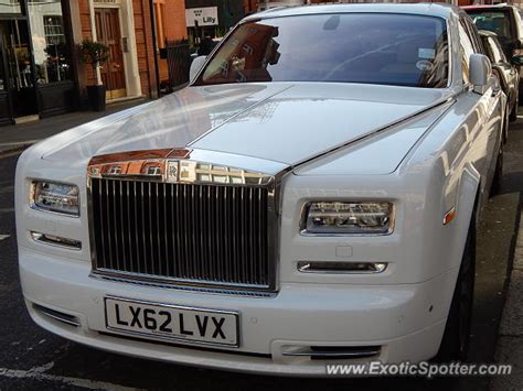 Rolls Royce Phantom spotted in London, United Kingdom on 04/15/2014